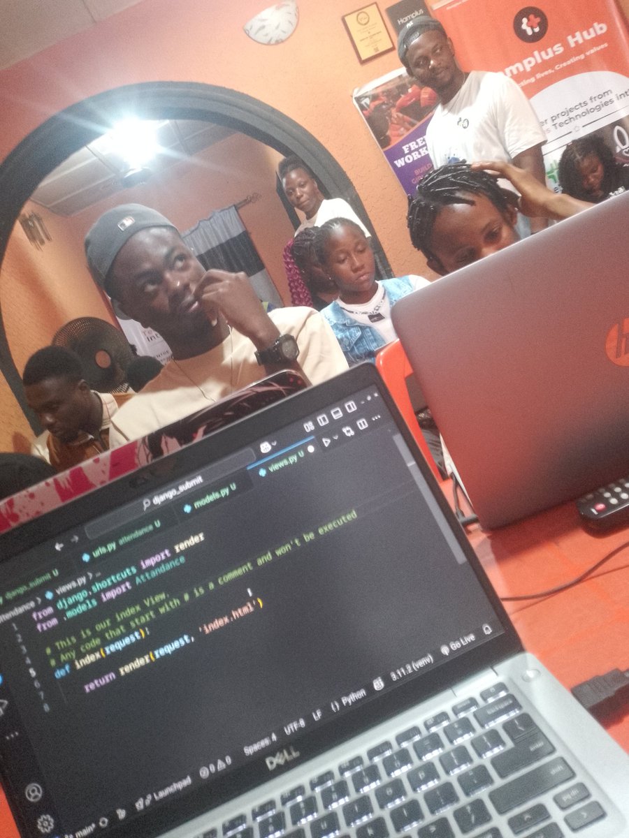 kingsleyesisi's tweet image. Day 3 - Django submit Delsu 

Building a attendance platform live at  @HamplusHub

@djangoproject @ThePSF @abraka_delsu 

#python #psf #dsd #django #webdevelopment