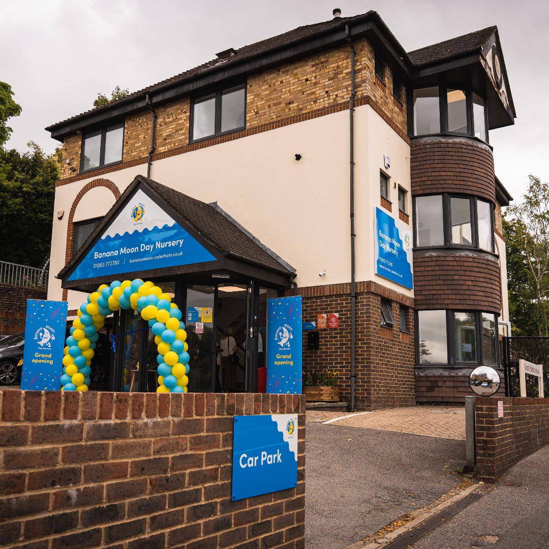It’s been two weeks since we opened the doors to our newest nursery, Banana Moon Caterham! 

We’re excited about the journey ahead &amp; the incredible opportunities this brilliant new setting brings. Take a look at some of our favourite moments from the grand opening celebration! 📸