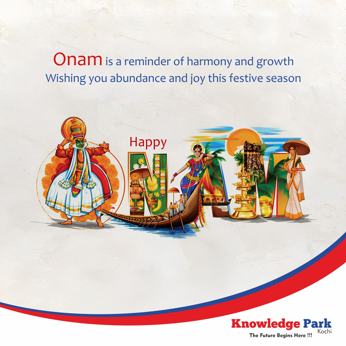 Knowledgepark5's tweet image. Onam is a reminder of harmony and growth. Wishing you abundance and joy this festive season.

#Onam2025 #FestivalOfHarmony #GrowthAndLearning #KnowledgePark #AbundanceAndJoy