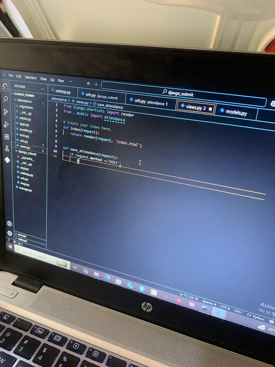 _boi_chizzy's tweet image. Day 3 on Django 
#hamplustech
#thePSF
#hanplus 
#djangoproject