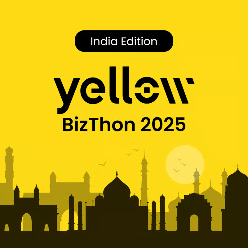 Delhi, the stage is yours!

On Sept 24-25, IIT Delhi hosts the Yellow Hackathon India Edition with <a href="/BizthonOfficial/">BizThon | Global Business Hackathon</a> and <a href="/edciitdelhi/">eDC IIT Delhi</a>.

Two days where builders turn ideas into MVPs and pitch them live.

Workshops, mentorship, and $100K+ in prizes and perks await.

Sign up below 👇
