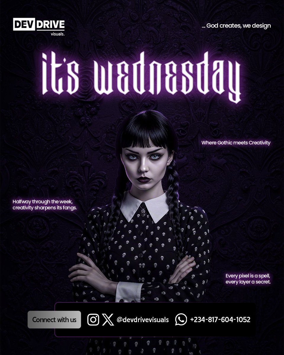 devdrivevisuals's tweet image. Every Wednesday whispers:
Keep building, keep creating.
The world is waiting for your masterpiece.