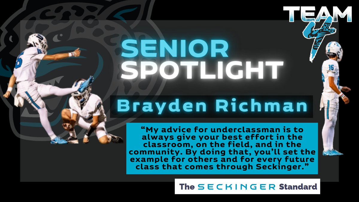 Thank you, Brayden! #4theSKG #Team4 <a href="/SKG_Football/">Seckinger Football</a>