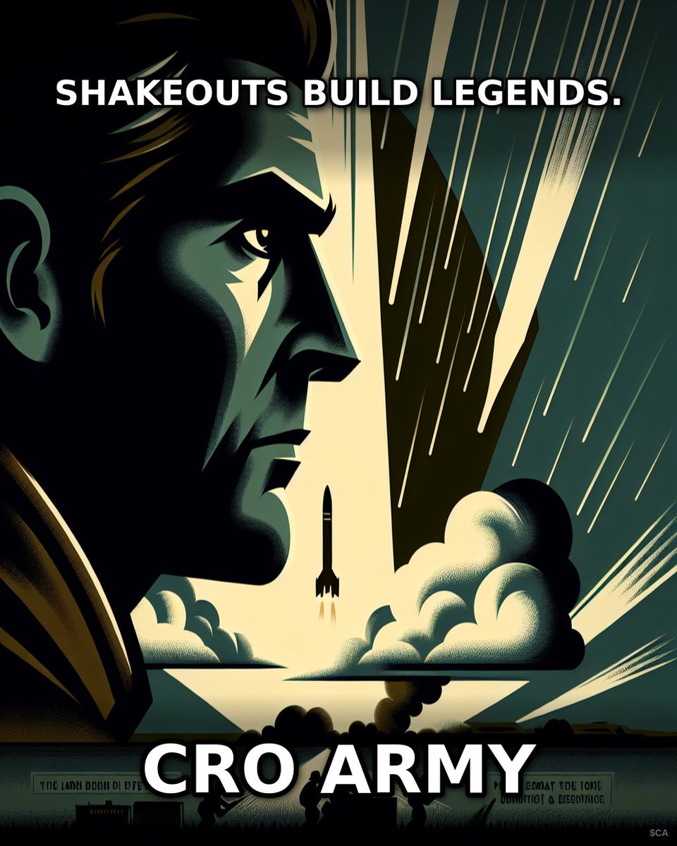 🚨 Attention, Cro Army! 🚨 

In the face of the current storm, remember: SHAKEOUTS BUILD LEGENDS! 💪 This is our moment to show our Diamond Hands! Together, we rise! 

#CronosArmy $CA 🛡️💥