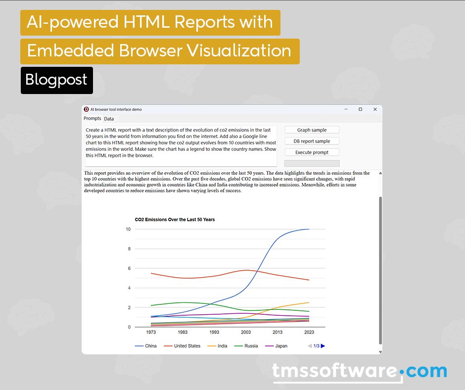 TMSsoftwareNews's tweet image. Take your Delphi apps to the next level 🚀! Generate interactive HTML reports with Google Charts using TMS AI Studio & TTMSFNCWebBrowser.
👉 tmssoftware.com/site/blog.asp?…