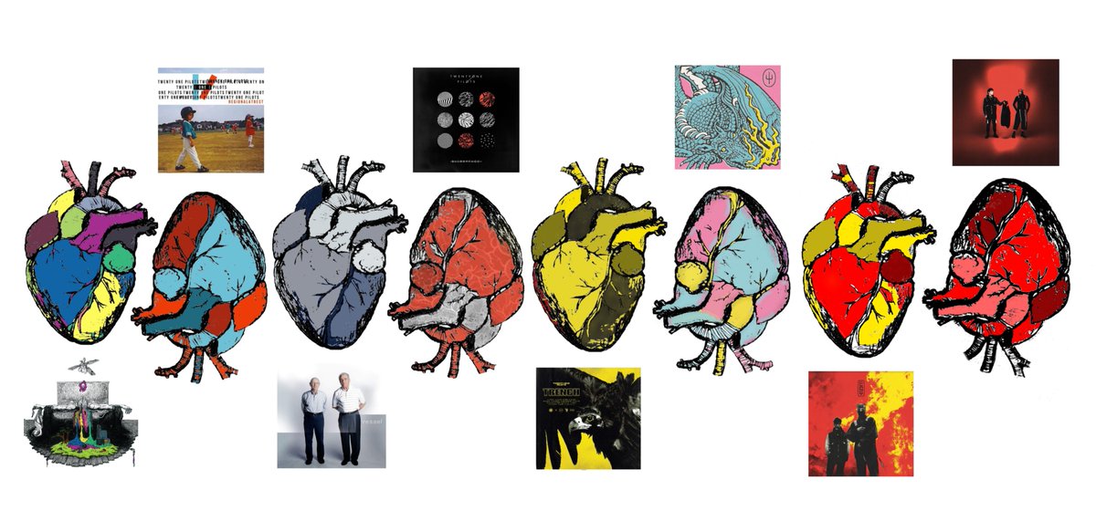 It's our hearts that make the beat
#cliqueart #twentyonepilots