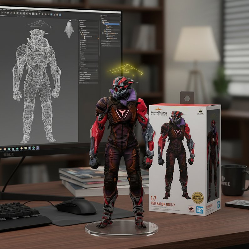 masterkamote_'s tweet image. Okay, so I hopped on the Gemini AI trend and had it reimagine my @staratlas crew card. 

The results are insane! 🔥
Blown away by this. What do you all think?