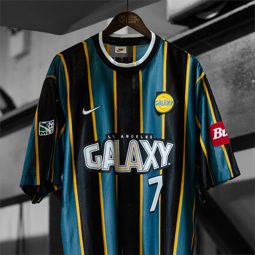 正規品 LAギャラクシー nike 90s ユニフォーム Talisman & Co. | Vintage LA Galaxy 1998-99 Nike Home Jersey
