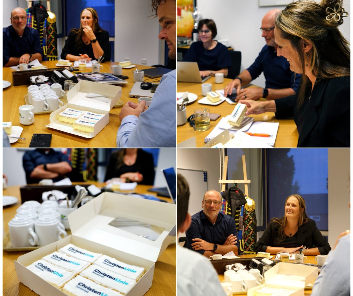 #metchristenuniemakenwehetverschil
#christenunietwenterand
#OpstaanVoorHetGoede
ChristenUnie Twenterand start vol energie het nieuwe seizoen
twee verkiezingen op komst! 🍰