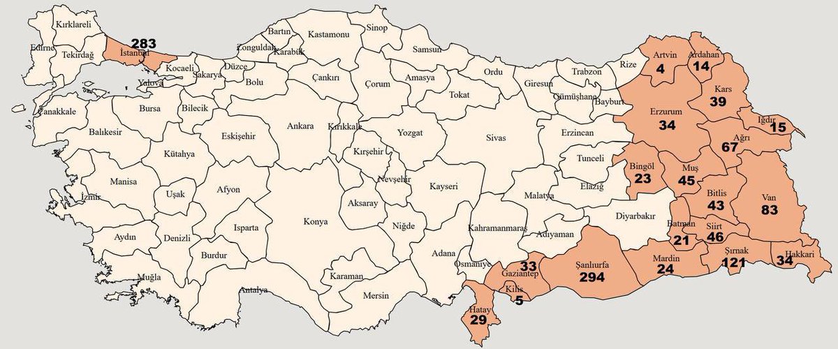 ❌İlköğretim Matematik öğretmenliğinin ikinci il dışı haritası. Bu haritayı herkes paylaşsın.
‼️Böyle bir şey görülmemiştir. İnsanlar onca sene çalışıp zorunlu hizmetlerini tamamladı, puan biriktirdi ancak hiçbir işe yaramıyor.
Çünkü il emirleri yok.