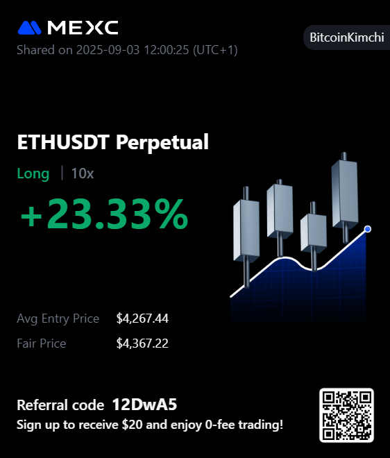 $ETH long with $ETHBTC looking like a PO3