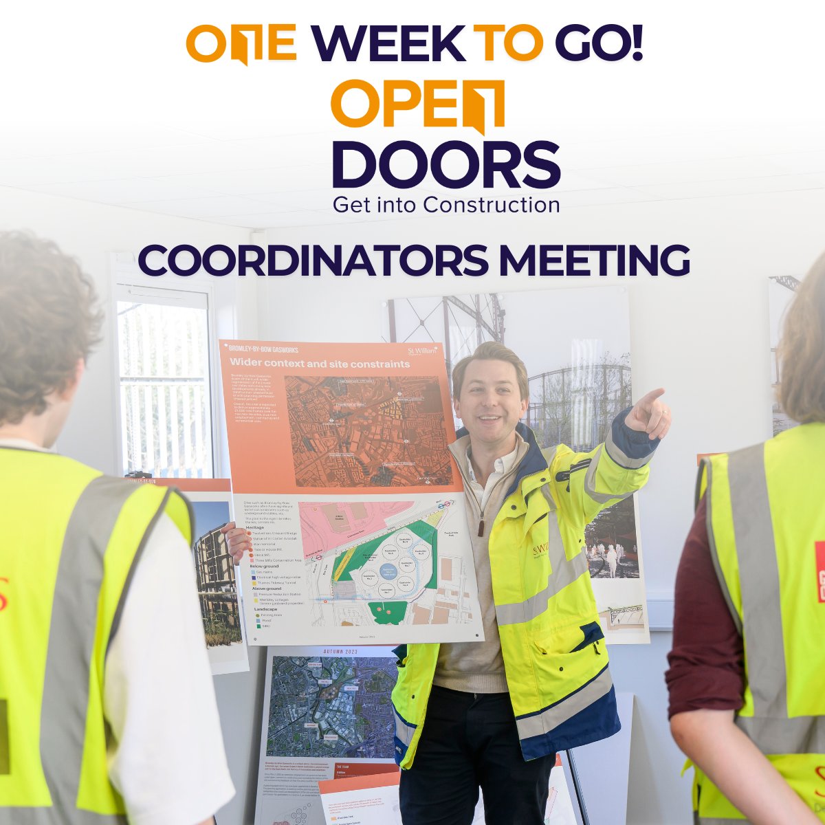 OpenDoorsWeek's tweet image. 🎊One week to go until the first Open Doors Coordinators Meeting for 2026🎊
Interested in inspiring the next generation into #construction #careers? 🏗️
Join us to ask your questions and to find out about our plans for #OpenDoors26!
@CITB_UK
@cscs