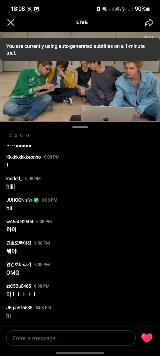 sunteroid's tweet image. CORTIS LIVE!! GO GOOO