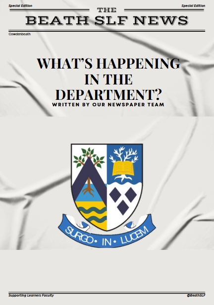Beath SLF (@beathslf) on Twitter photo 📰THE BEATH SLF NEWS📰
Edition 4 of our SLF newspaper has now been published🗞️
Find out how to sign 'Autumn' using BSL & some of our learners' WOW Work⭐️💙
<a href="/Beath_HS/">Beath High School</a> #TeamBeath #TeamSLF
shorturl.at/gUTOZ 📰THE BEATH SLF NEWS📰
Edition 4 of our SLF newspaper has now been published🗞️
Find out how to sign 'Autumn' using BSL & some of our learners' WOW Work⭐️💙
<a href="/Beath_HS/">Beath High School</a> #TeamBeath #TeamSLF
shorturl.at/gUTOZ