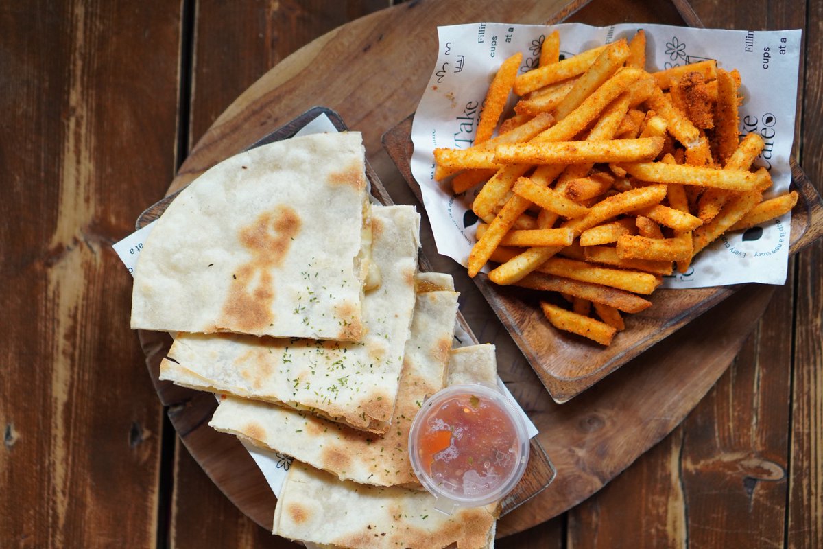 What’s In It? 

— Classic Quesadilla &amp; BBQ Fries 🌮🍟

This combo is available at our CDO Velez, Primavera, &amp; Masterson branches!