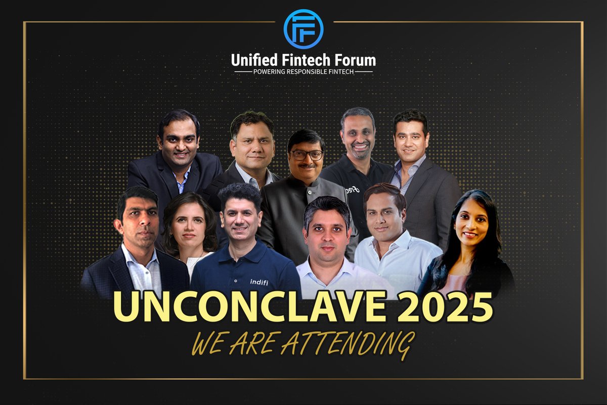 Filling Fast : lnkd.in/ghcgzwf5The 
Executive Committee of Unified Fintech Forum (UFF) is all set for #Unconclave2025 – Sept 19-20, Goa!
Two days of fintech leadership, policy dialogue &amp; collaboration with innovators, regulators &amp; investors. 
#Fintech #UFF #DigitalFinance