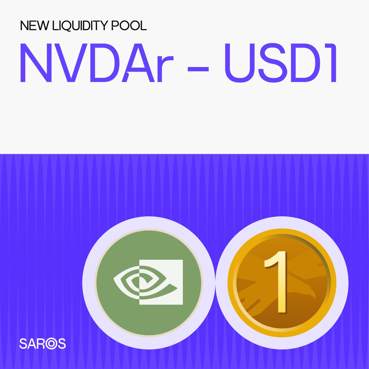 NVDAr USD1 유동성 풀 그래픽