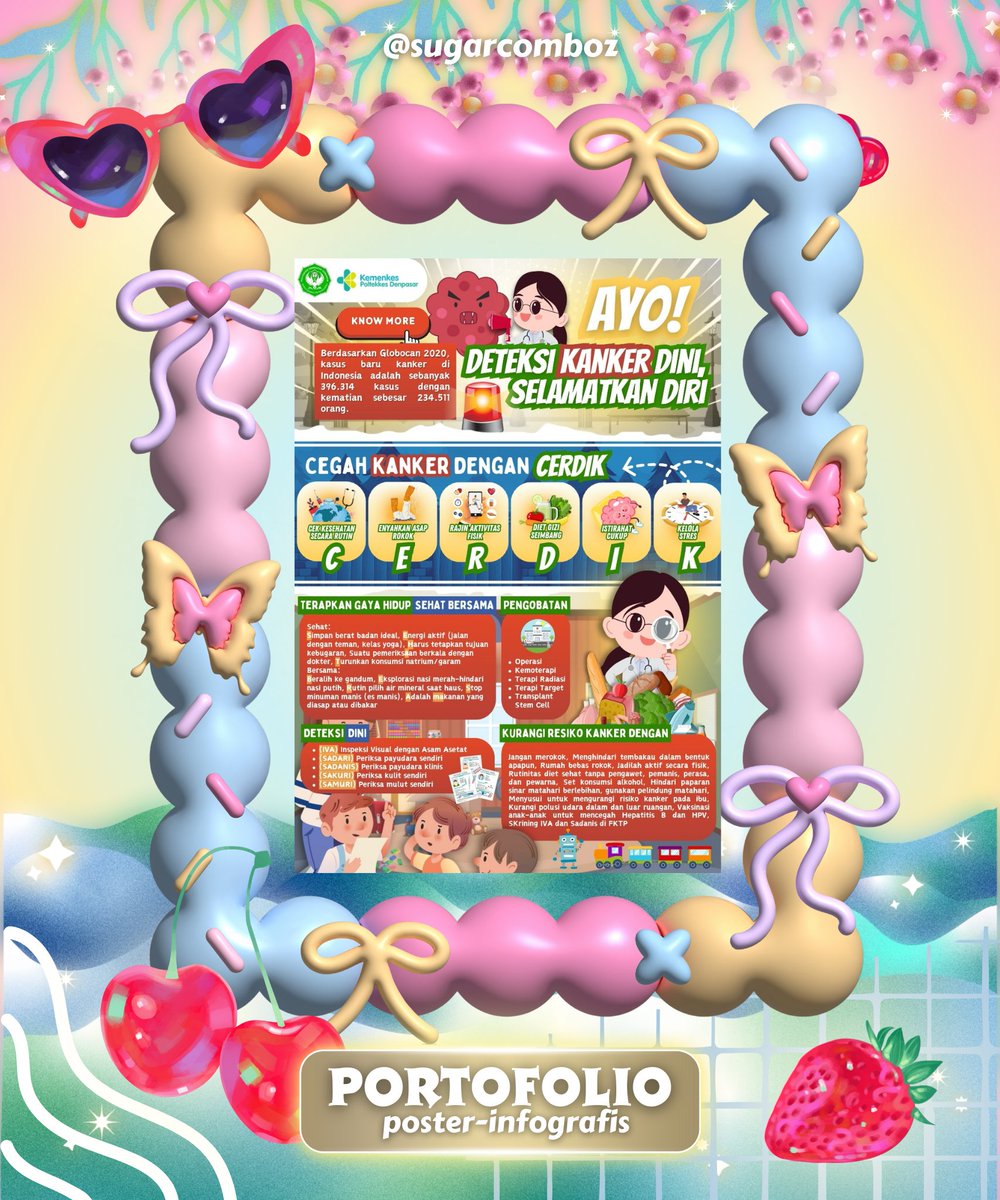 sugarcomboz! Poster - Infografis tweet media