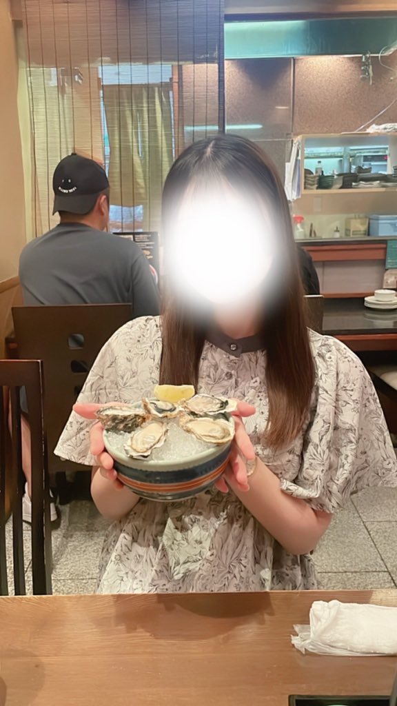 牡蠣食べれて機嫌がよい最近の私😋