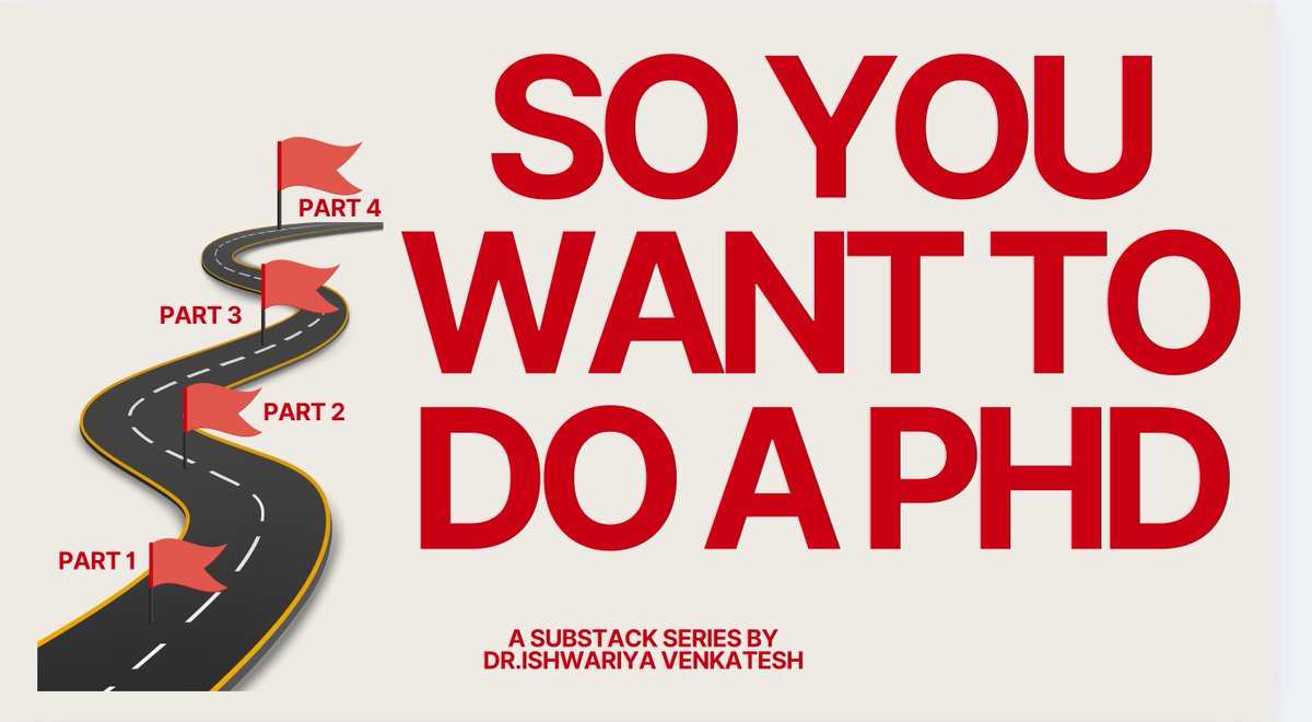 Last year, 3 trainees flew out from our lab to start their PhDs. As we begin prepping the next cohort, I thought it might be helpful to write it all down somewhere. If you're considering doing a PhD, deciding whether to, or have decided and need more clarity, follow along! See👇