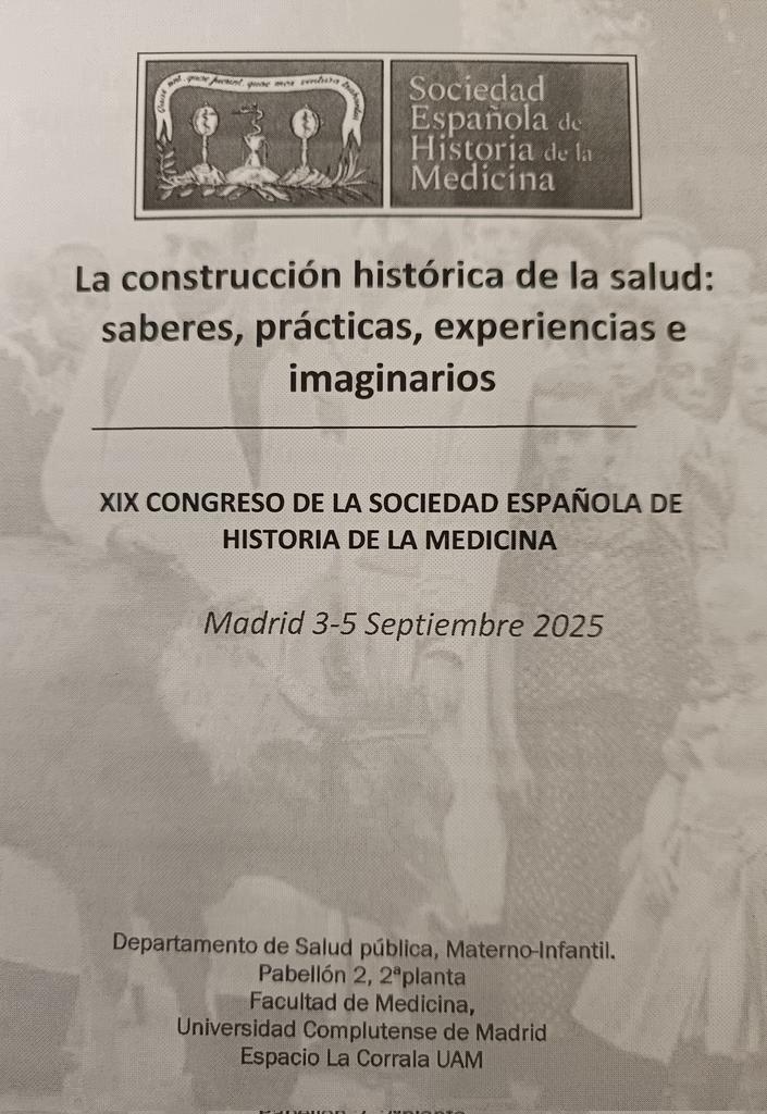 jbarceloprats's tweet image. Avui he participat al XIX Congrés de la @SEHMedicina, a la @FMedicinaUniCM de Madrid, amb la comunicació &quot;Genealogías del modelo público-privado sanitario en Cataluña (1978-1990)&quot;.
