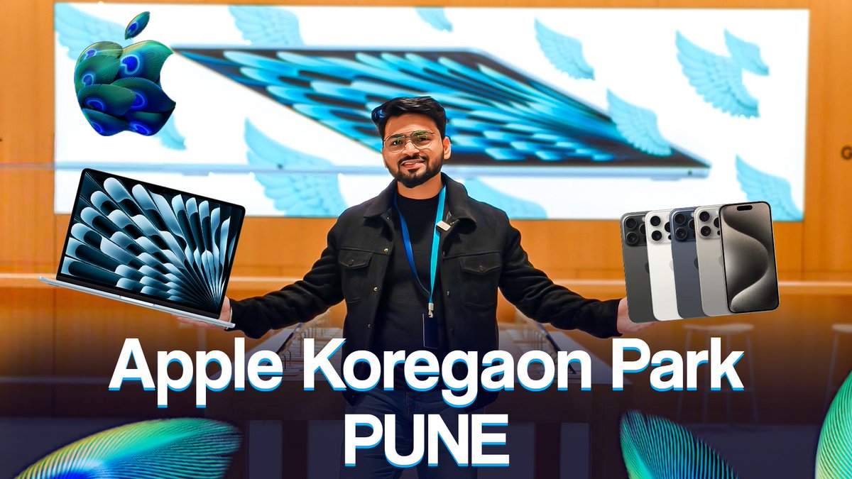 TechUnboxing5's tweet image. Apple Store Pune ⚡️ | Apple Koregaon Park First Look 🤩 youtu.be/S0yF24q4M_U?si…
