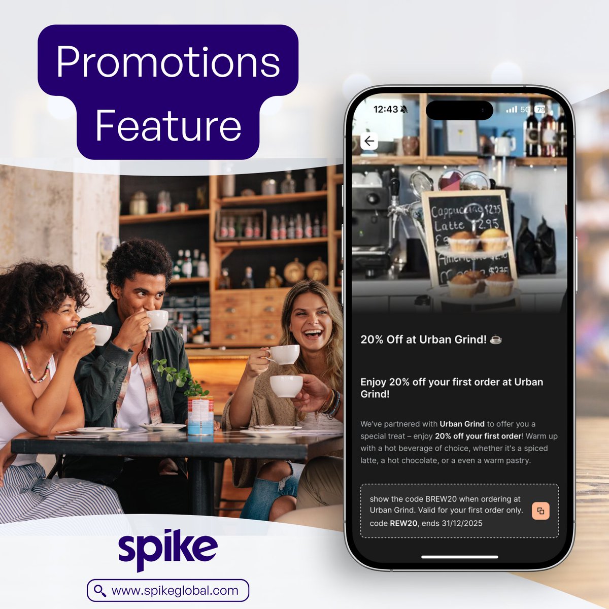 Did you know that  #SpikeLiving 's Promotions feature is the perfect way to offer your residents exclusive discounts and exciting offers? 🛍️

See how easy it is to boost engagement and add value - book your demo today! 🔽 
🔗 hubs.li/Q03GqwTr0

#ResidentEngagement #PropTech