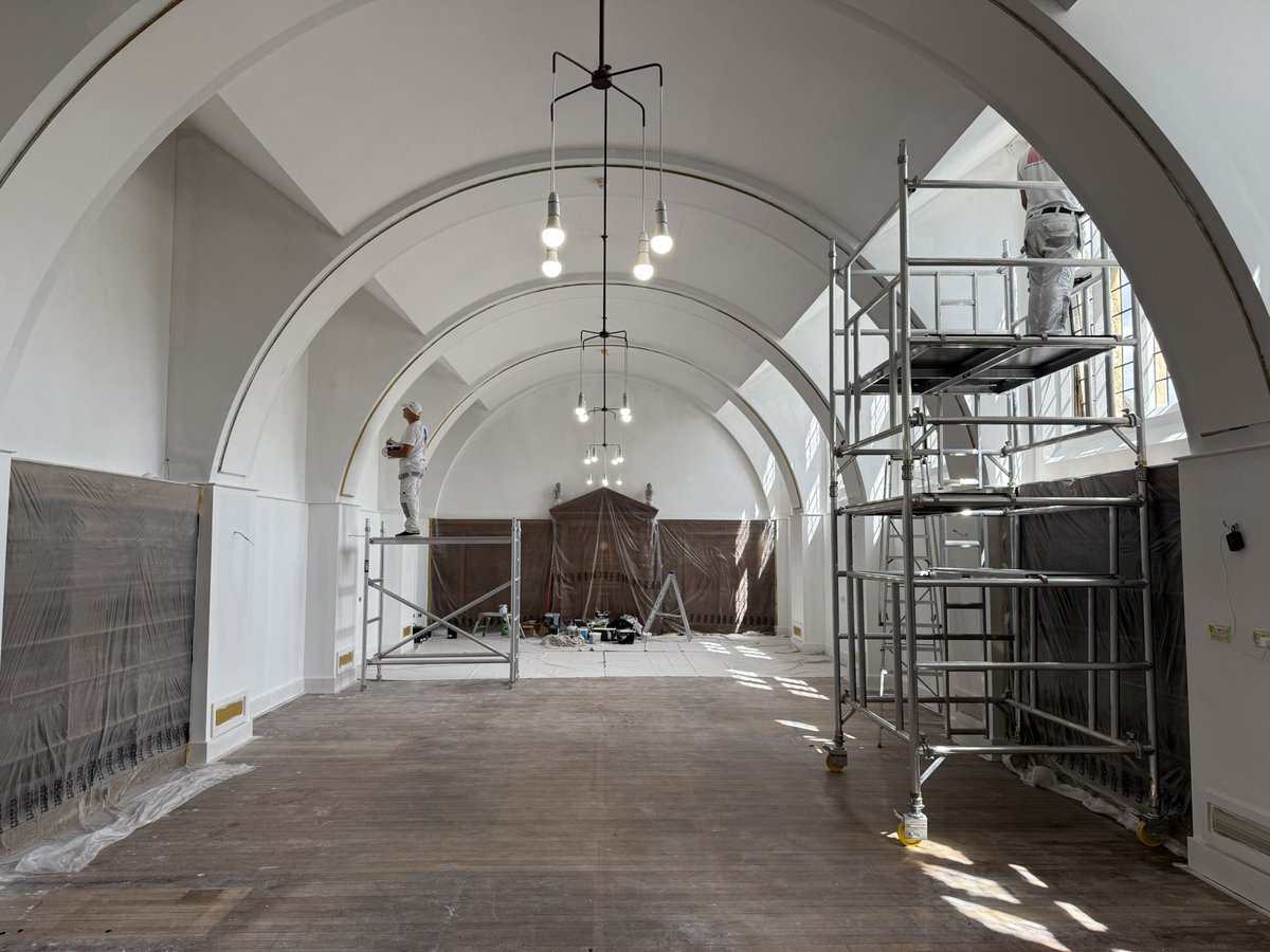 Major renovation of the Williams Library for the first time since it was converted from a schoolroom to a library in 1929