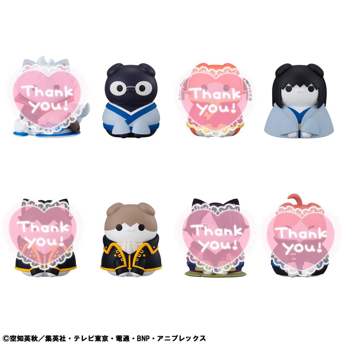 【交換・譲渡・買取】銀魂 MEGA CAT PROJECT にゃん魂 ニャンニャンいっちゃうぜコノヤロー編

譲　◯新八　◇桂　沖田　

求　銀時　土方　＞定価＋送料

ಣ郵送
ಣ2BOX予約予定
ಣ無印は◯を含む方
ಣ◯◇は単体譲渡可
ಣプロカ必読

お気軽にお声掛けください🙇‍♀️⸝⋆