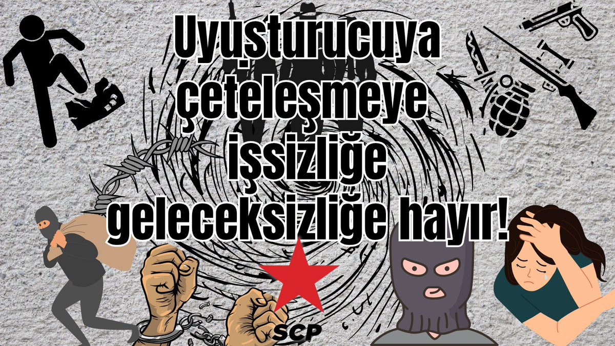 Gençler, uyuşturucuya, çeteleşmeye, işsizliğe, geleceksizliğe karşı sessiz kaldıkça, karanlıkta boğulmaktan başka bir seçenek kalmıyor. Bu kaderimiz olamaz! Bu düzeni ancak birleşerek değiştirebiliriz. Gelin, Sosyalist Cumhuriyet Partisi'nde yeni bir geleceği birlikte kuralım...