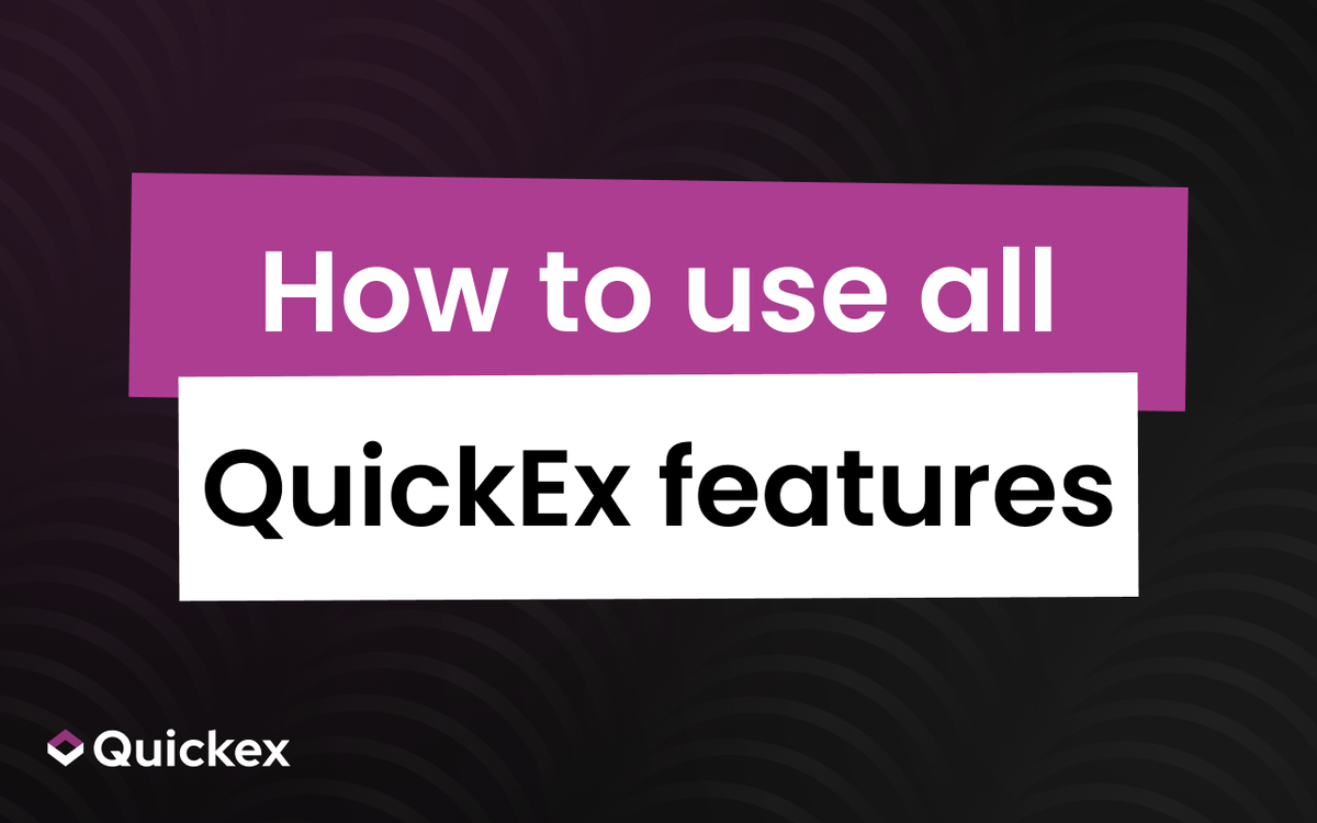 QuickEx_Tweets's tweet image. Want to get started with QuickEx but don&apos;t know how to begin?

Here is your quick guide to exchanging your tokens on QuickEx: