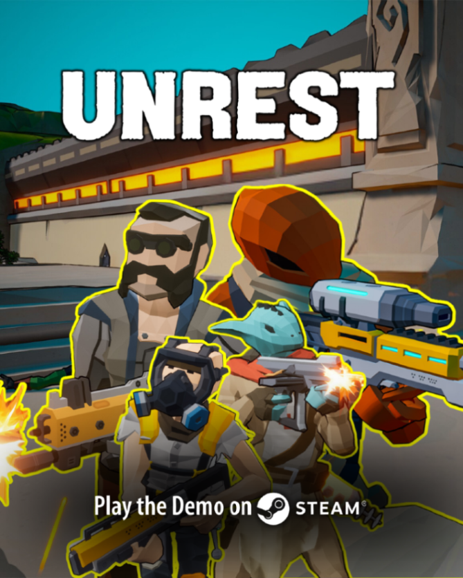 Missed Steam TPS Fest?

Don’t worry, the Unrest demo will remain available for a while longer, so you can still jump in, try it out, and share your feedback with us! 💥👾

👉 Try out the demo, wishlist and join our community on Discord from the links in bio!

#Unrest #Gamedeus