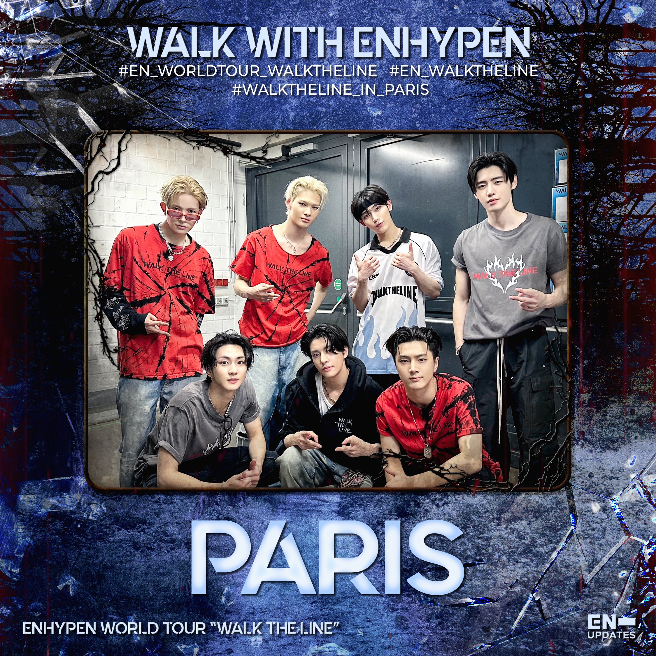 ENHYPEN WALK THE LINE ソンフン ポスター ENHYPEN Official