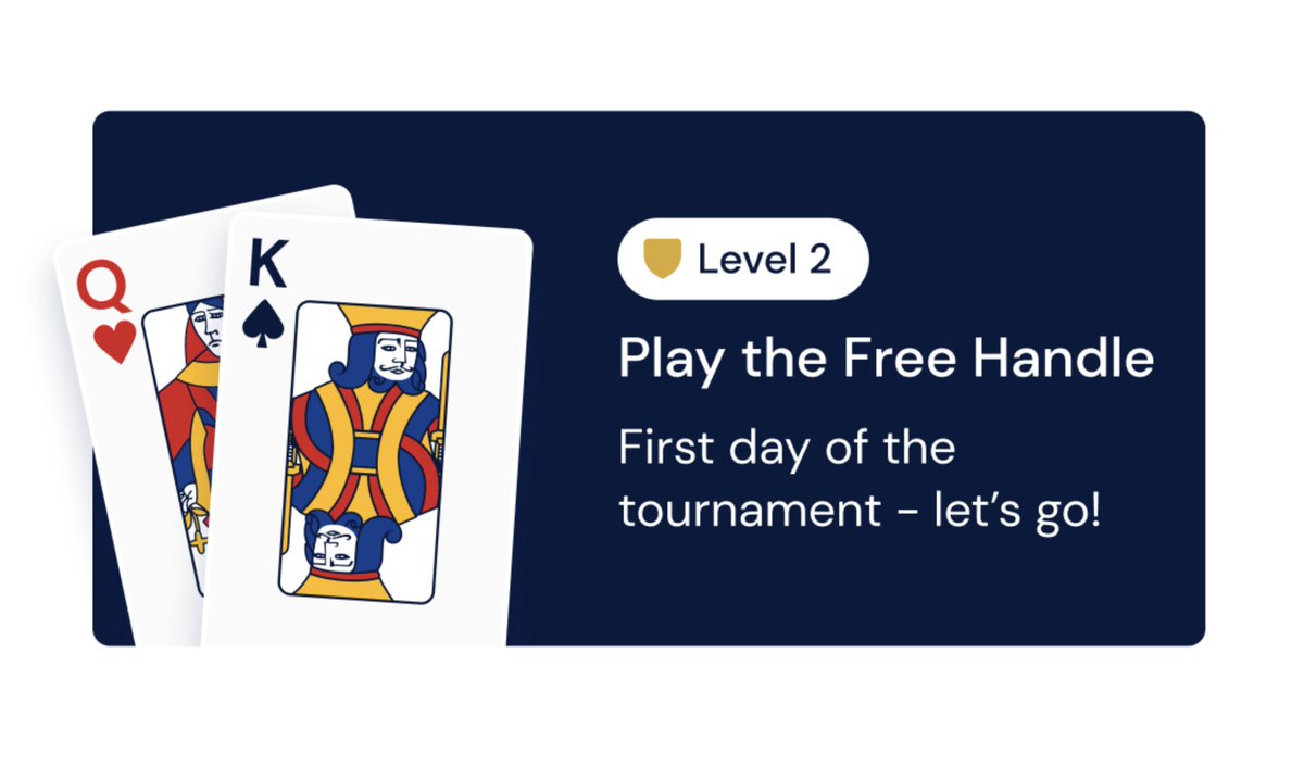 Handle128's tweet image. Start playing Handle for free! 

Every Sunday a new Level 2 Handle is released, free for everyone. Find out more now bit.ly/4atQhuK 
 
#Bridge #OnlineGame #OnlineGaming #CardGame #CardGames #Gamer