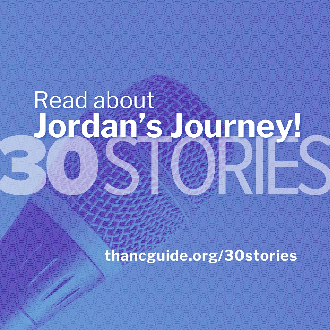 THANCGuide's tweet image. “You have to be your own advocate.” Jordan’s story of self-advocacy and survival reminds us to trust our bodies and push for answers. Read his journey 👉 is.gd/sz1wNm?utm_cam… #30Stories