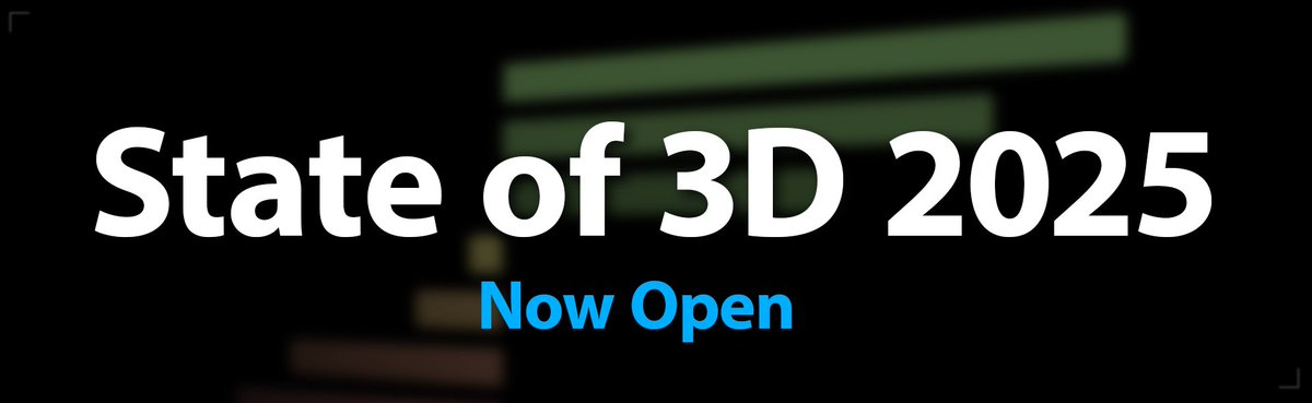 3D artists, I need your voice! So far 1,535 people have revealed their salary, software, and AI usage. But I need more data! Please help by completing the survey. Takes just 5 minutes: surveymonkey.com/r/N6P82GW

The results will be made public in 3 weeks.