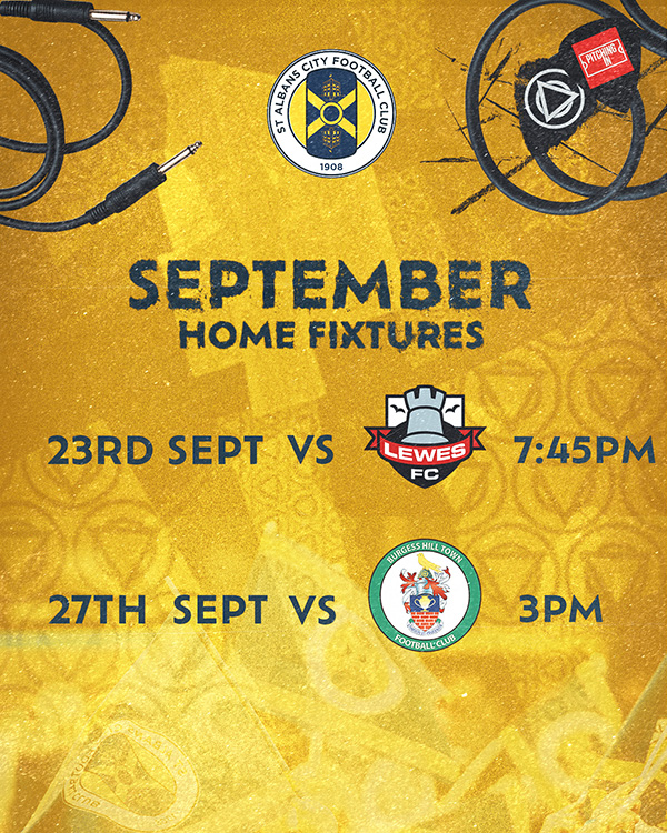 📆 The month ahead for the Saints at the Park

🎟️ Tickets available here: loom.ly/rOWpc4Q

#SACFC 😇