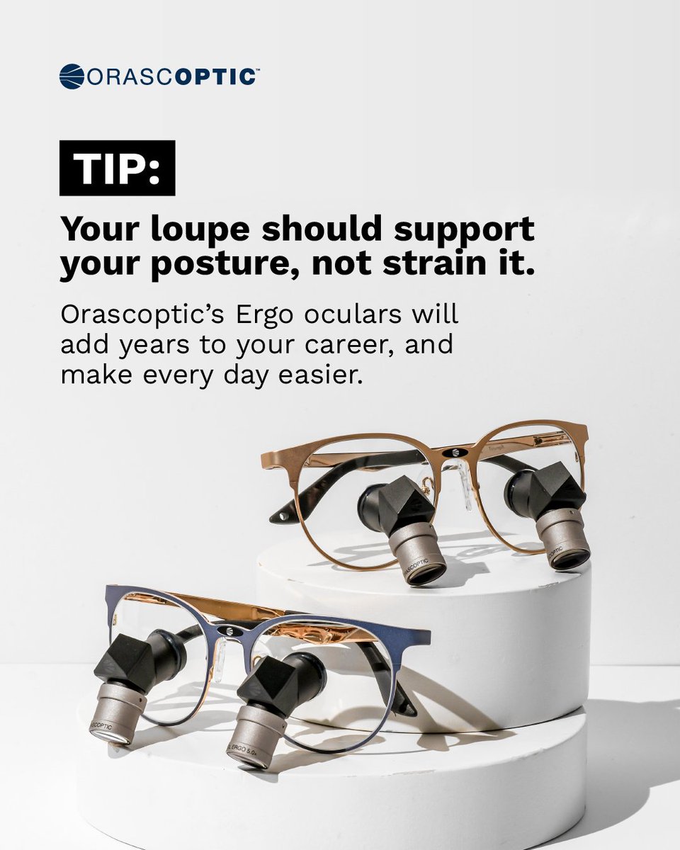Stop craning your neck. Our Ergo loupes help you sit up straight, providing comfort you can experience day in and year out.
.
.
.
#ergoloupes #healthcareinnovation #dentistrylife #surgeonlife #ergonomicexcellence