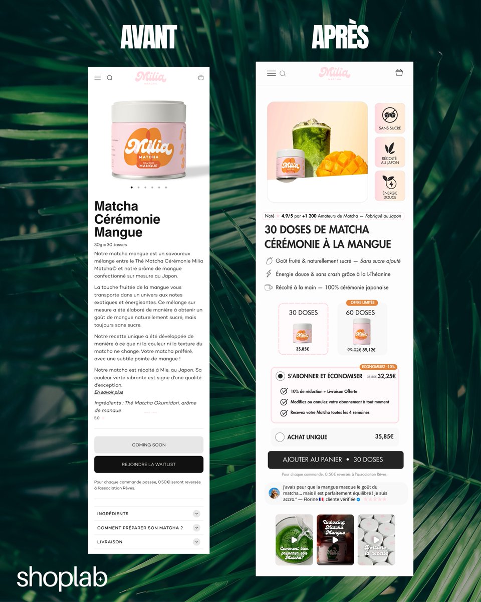AM | Landing Page Ecommerce tweet media