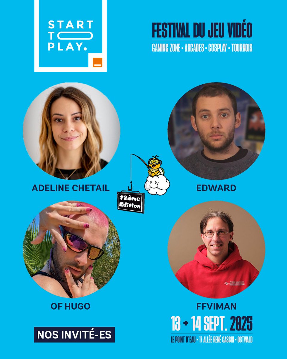 Y'a t'il des Alsaciens dans la place ?
Je serai le week end du 13 et 14 septembre à Strasbourg (Ostwald pour être précis juste à côté) pour le Start To Play. Hésitez pas à passer me faire un coucou ;)