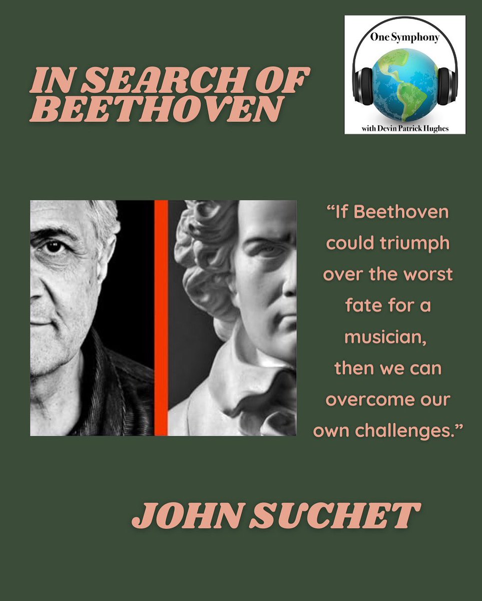 🎶 New Episode!
Beethoven: The Boy from Bonn
Part 1 of a 2-part series with <a href="/johnsuchet1/">John Suchet</a>, the first repeat guest on One Symphony!
From his childhood on the Rhine to the legendary Mozart meeting. 
🎧 Listen: podbean.com/ew/pb-ufspw-19…
#Beethoven #ClassicalMusic #Podcast <a href="/eandtbooks/">Elliott & Thompson</a>