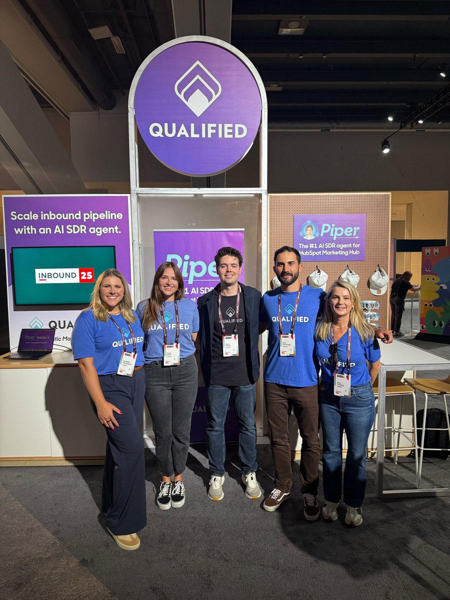 We're on the <a href="/HubSpot/">HubSpot</a> #INBOUND25 floor and ready to introduce you to Piper the #1 AI SDR Superagent ✨ Come find us Inside the Agent Showcase at booth #74.