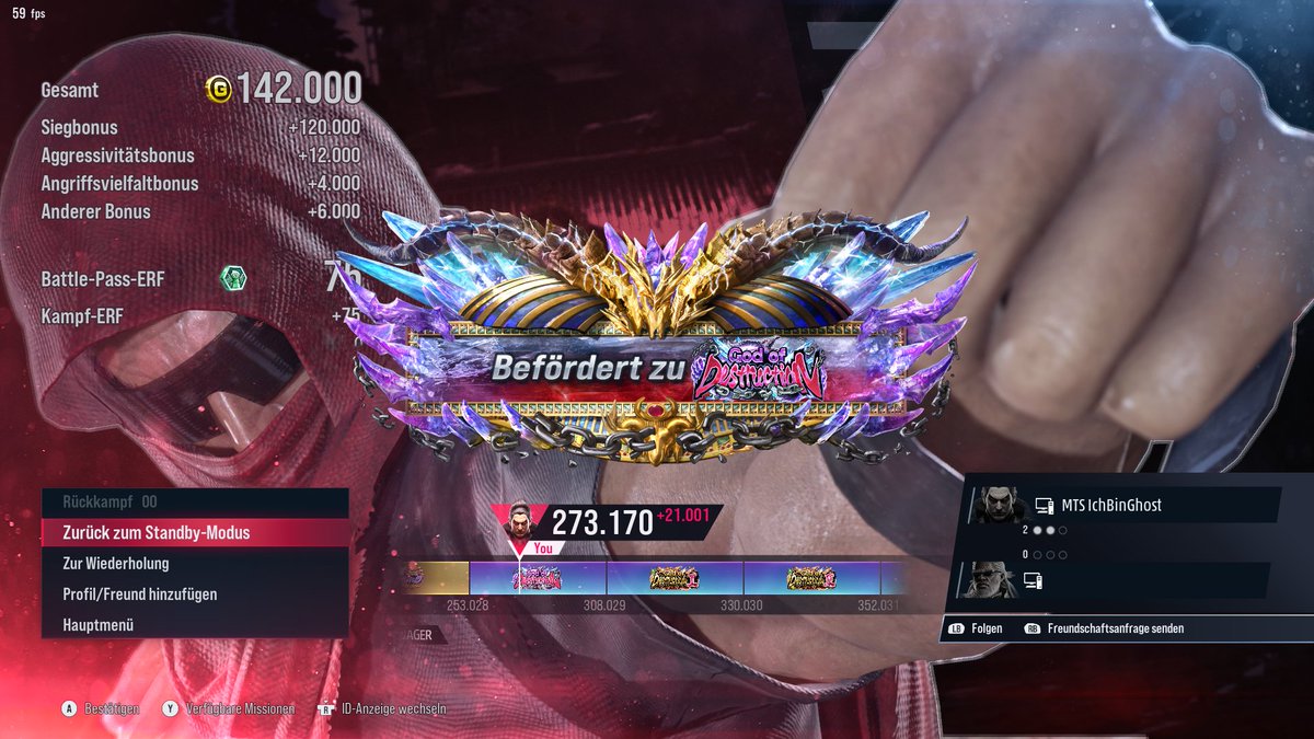 Got GoD on a 18 winstreak, haven´t lost a single set in my entire TGS Run. 

Kazuya is just that broken