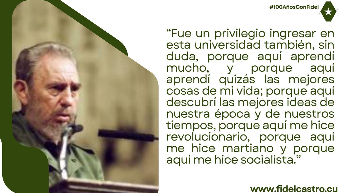 Fidel, Soldado de las Ideas tweet media