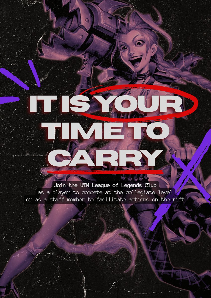 Join UTM's League Of Legends Team