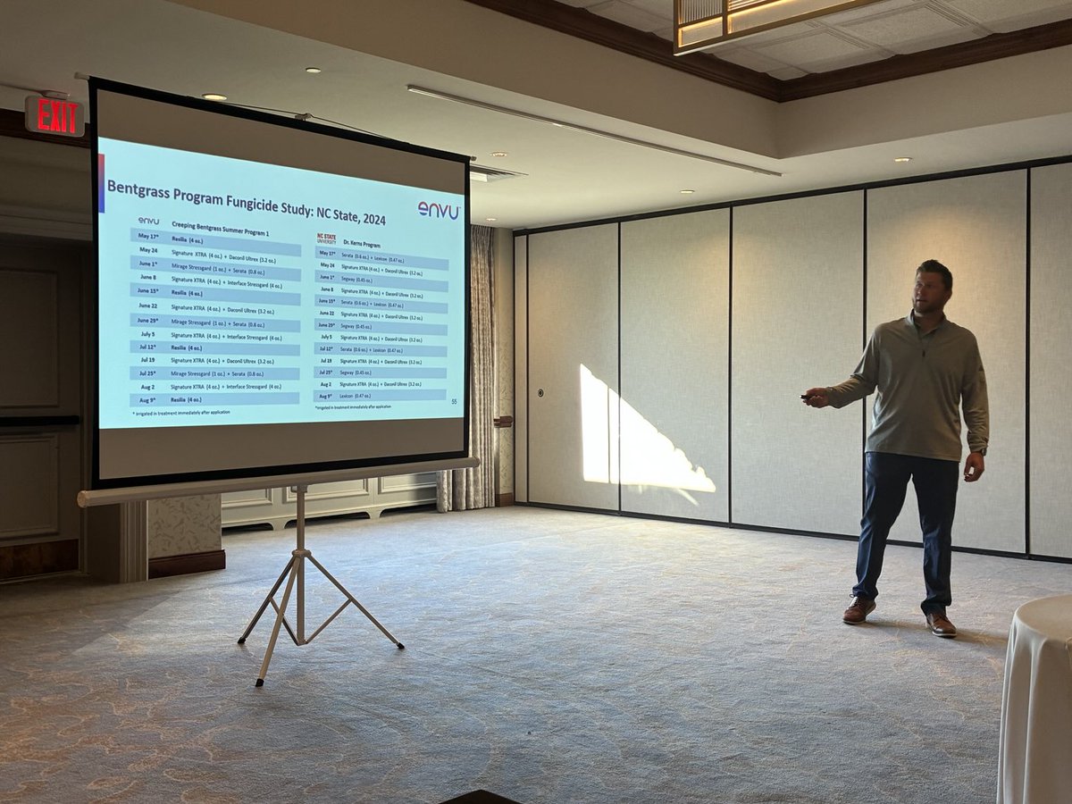 Gearing up for EOP w Zach  from Envu.  ⁦<a href="/Clesens_/">Clesens_</a>⁩ ⁦<a href="/EnvuGolfUS/">Envu Golf US</a>⁩