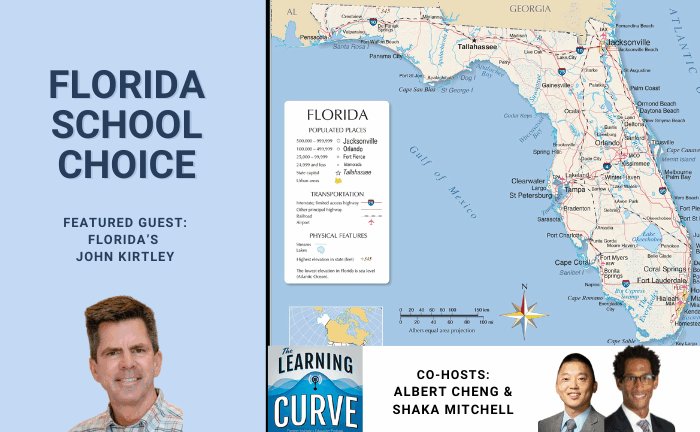 Just released and a must listen for #schoolchoice friends and media interested in this growing movement including how Florida has been a leader for families and kids ➡️ pioneerinstitute.org/featured/flori…

In this week’s episode of The Learning Curve, co-hosts U-Arkansas Prof. Albert Cheng