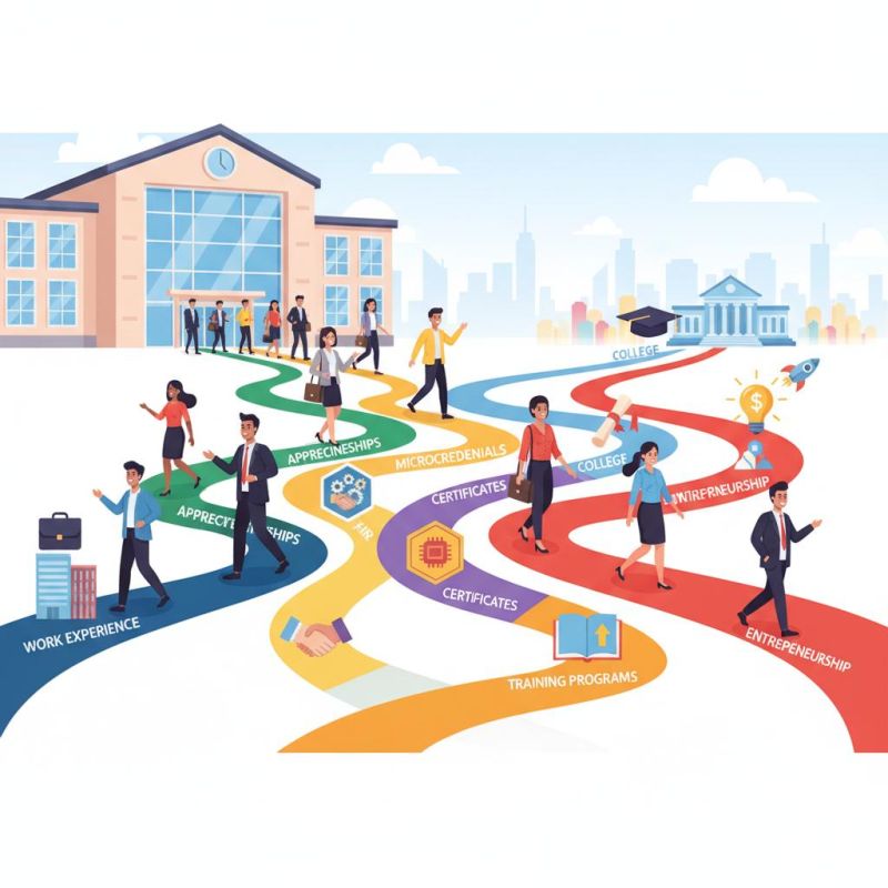 ERP_learn's tweet image. ✨ There’s never been just one way to succeed.

When schools embrace many paths to success, students don’t just survive in a changing economy—they thrive.

💡 Explore what a "Many Paths to Success" culture looks like in our new ERP blog below!

#SkillsCurrency #ManyPaths