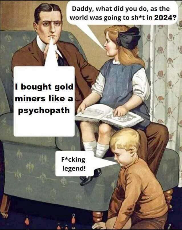 KingKong9888's tweet image. lol 😆 #Gold #Silver #Miners 

Thanks @BrianKoontz59 for the MEME.