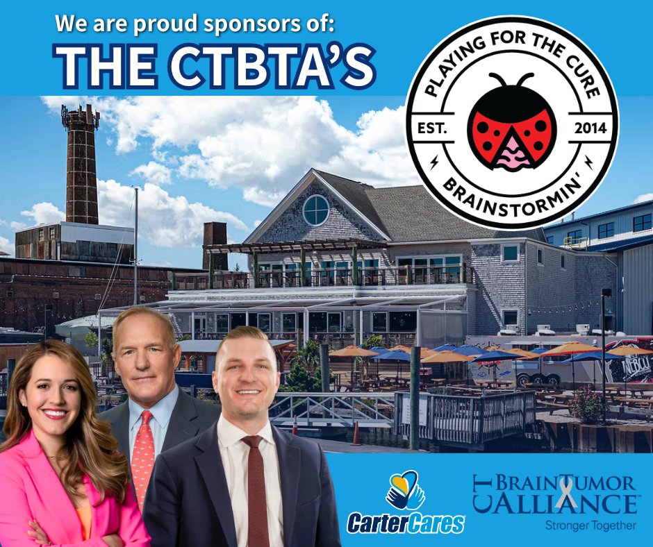 CarterMario's tweet image. We’re proud to sponsor the CT Brain Tumor Alliance’s Brainstormin’ for a Cure! This event raises funds for brain tumor research and honors the strength of patients, survivors, and caregivers. We hope to see you there tomorrow! 🧠💙

#CTBTA #cartermariolawfirm #cartercares